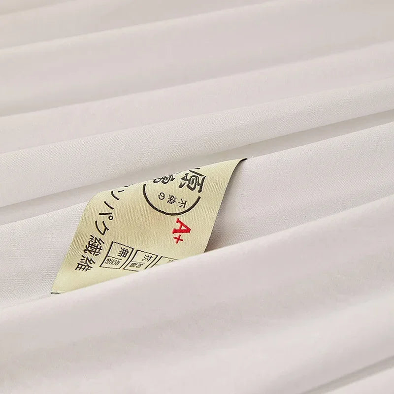 Cotton Fitted Sheet with Elastic Band Anti-Slip Mattress Cover for Single Double Queen King Bed Adjustable Plain Fitted Bedsheet