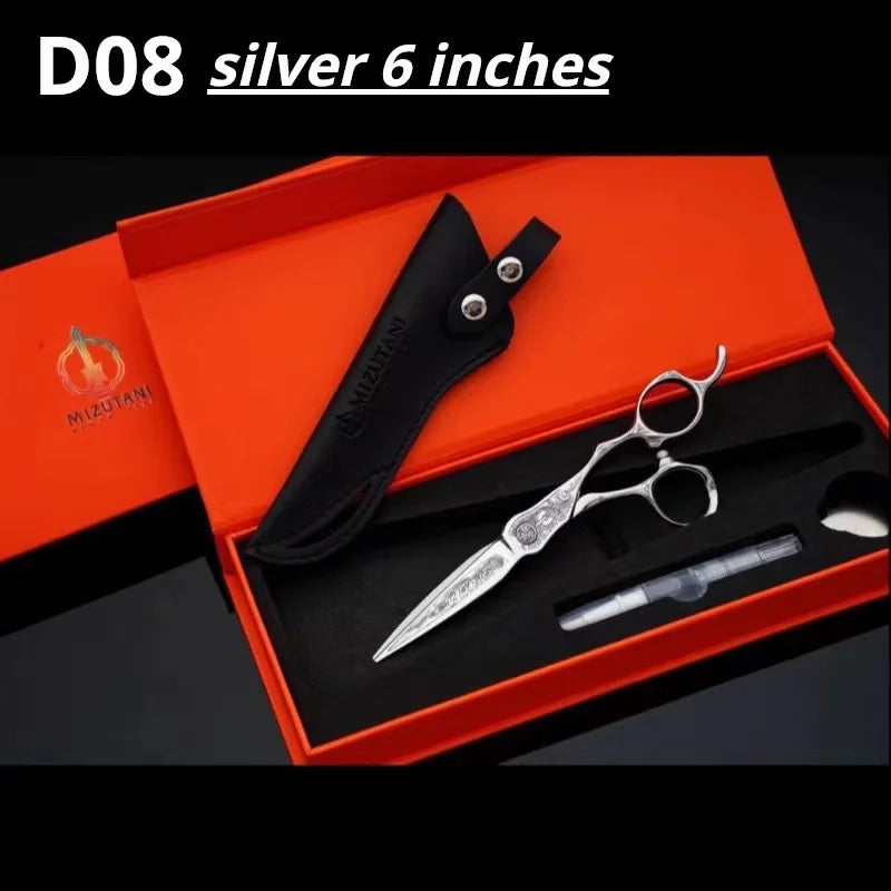 Japan Imported HIKARI Professional Barber Scissors Light Cut 6.3 Inches 172 Molybdenum Steel Structure Hair Stylist Special