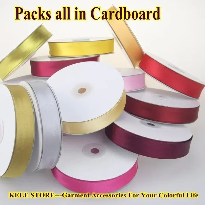 Polyester Satin Bias Binding Tape,bias Binding Size:20mm,3/4" *25yds,fold Tape for DIY Sewing Garment Accessories