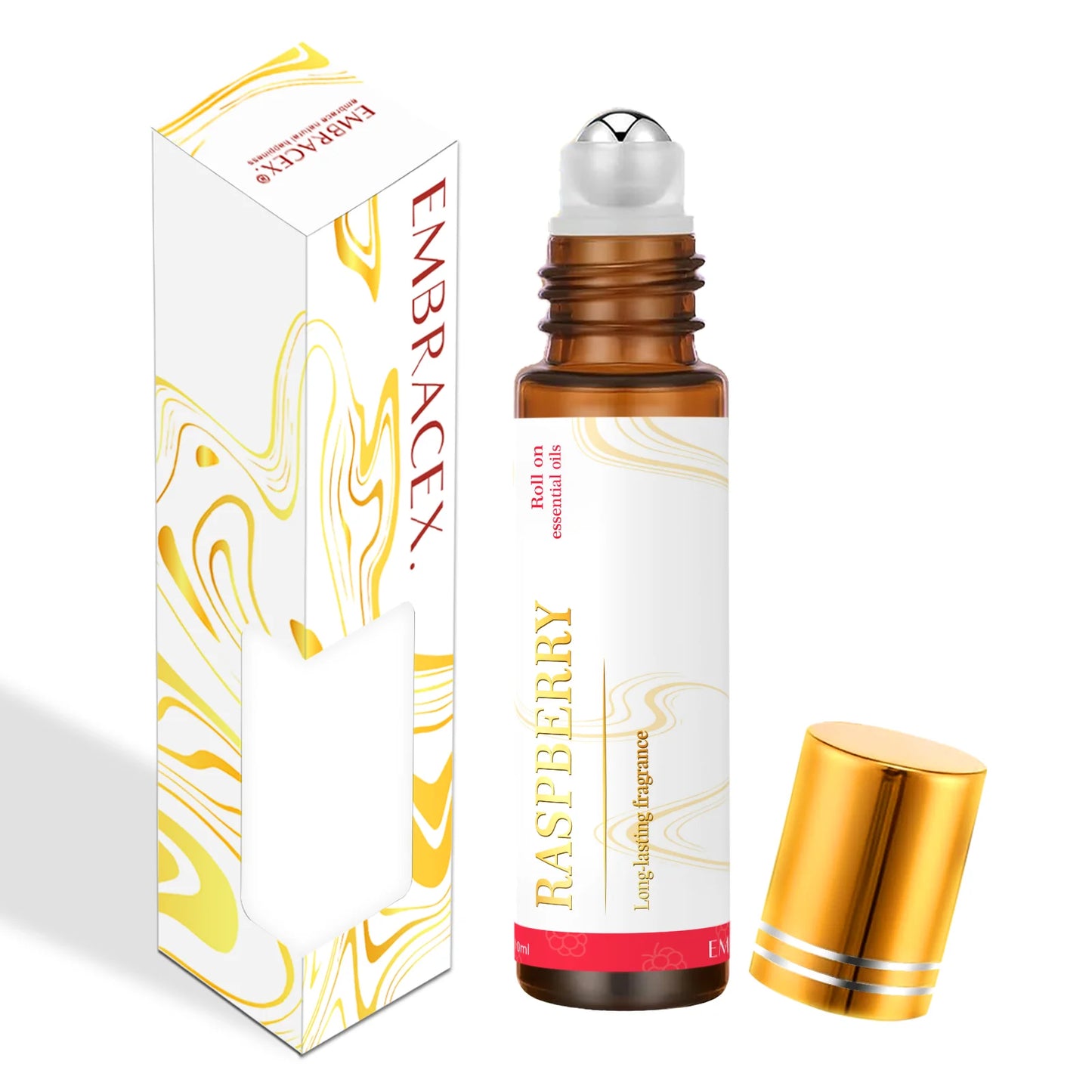 Perfume Essential Oils Roller Perfume Fragrance Long Lasting Roll-On Essential Oils Aromatherapy Gifts for Women 10ml/0.33fl.Oz