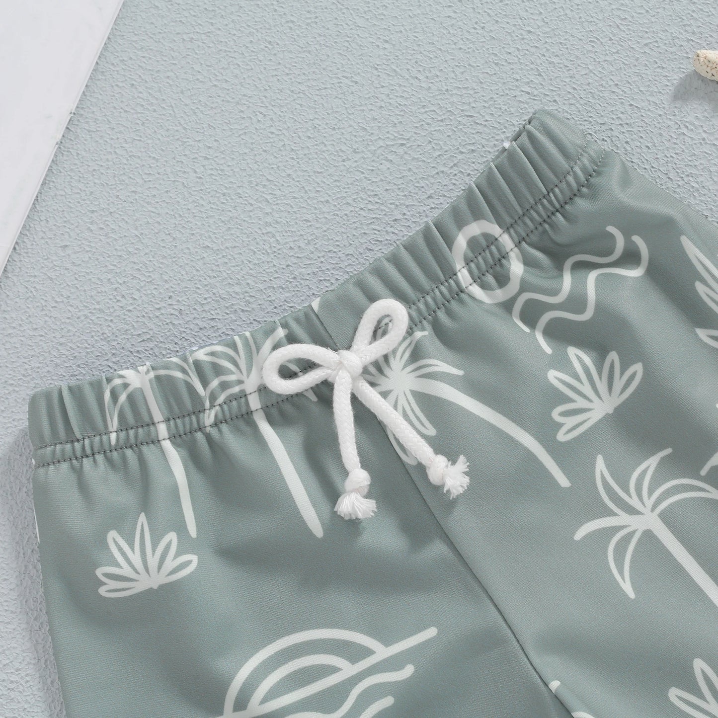 Citgeett Summer Kids Toddler Boys Swimwear Print Elastic Waist Swim Shorts Bathing Suit Swimsuit Swimwear Clothes