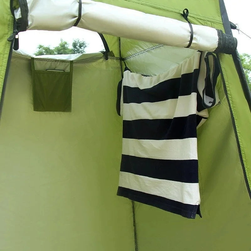 Outdoor bathing tent, portable camping toilet tent, changing tent, shower tent, dressing shelter, fishing tent, thermal tent