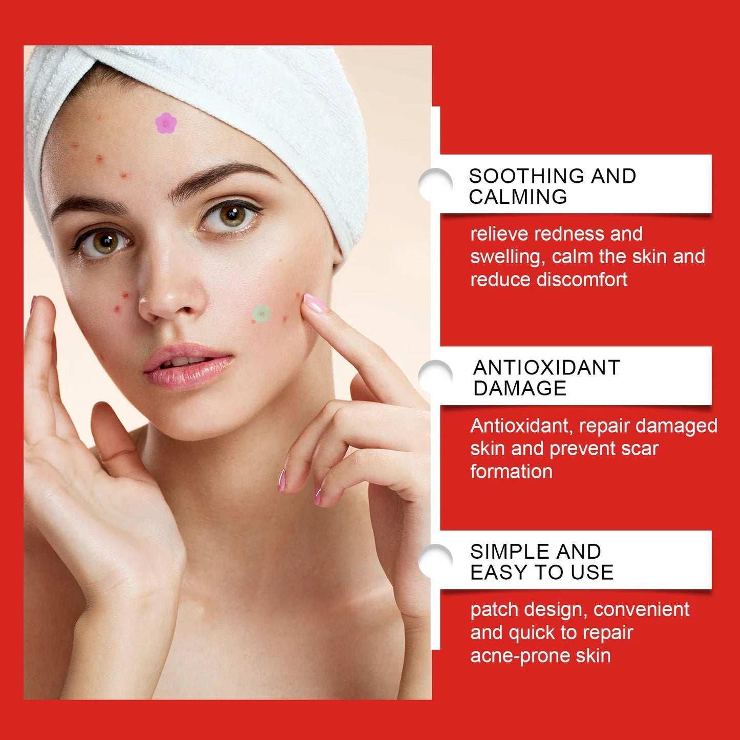240pcs Star Acne Patches Invisible Pimple Cover for Face Oil Control Spot Treatment