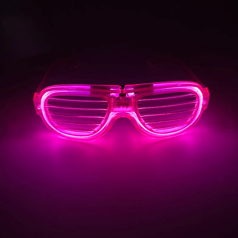 LED Just Married Glasses Wedding Bride To Be Surprise Gift Couple Glasses Souvenirs Glowing Heart Glasses Married Sunglasses