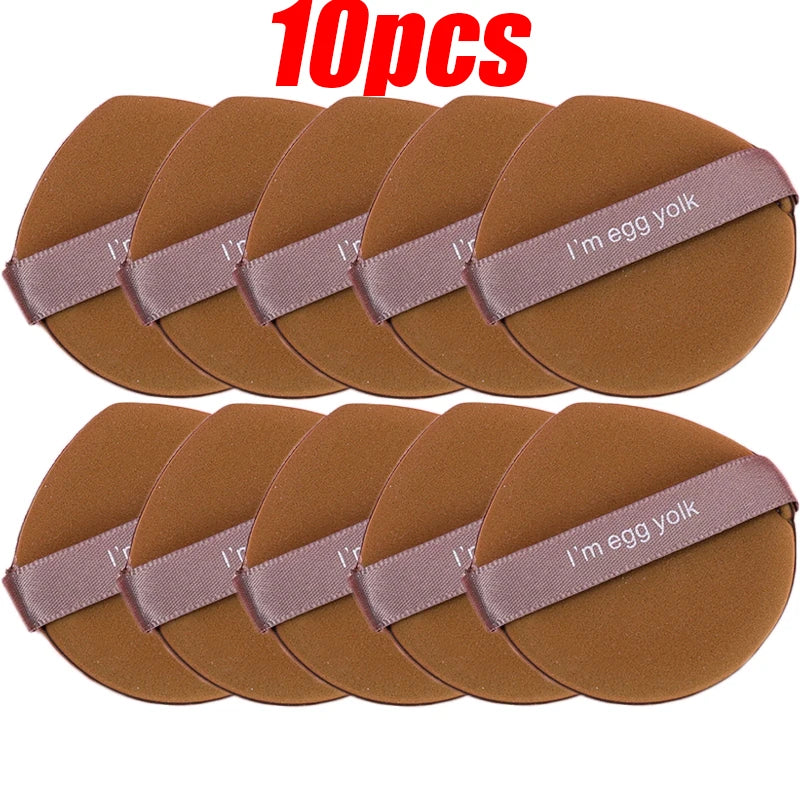 20pcs Strawberry Cosmetic Sponge Puff Double Side Soft Beauty Makeup Air Cushion Puffs Dry and Wet Use BB Cream Cosmetics Tools
