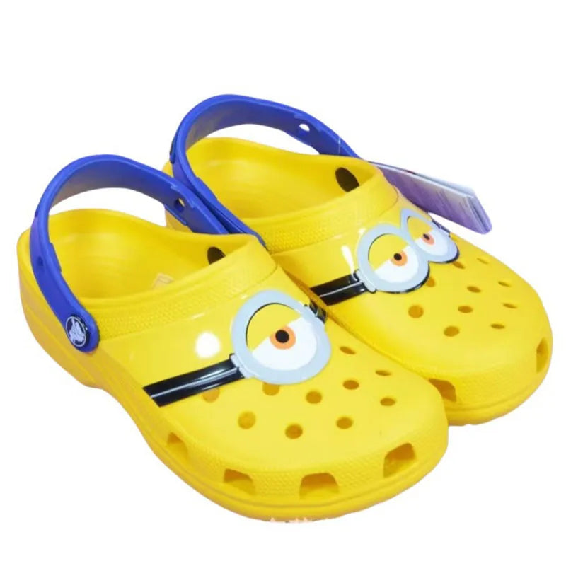 New Authentic Cartoon Characters Around Sandals Slippers Beach Shoes Super Light Soft Sole Eva Material Non-Slip Boys And Girls