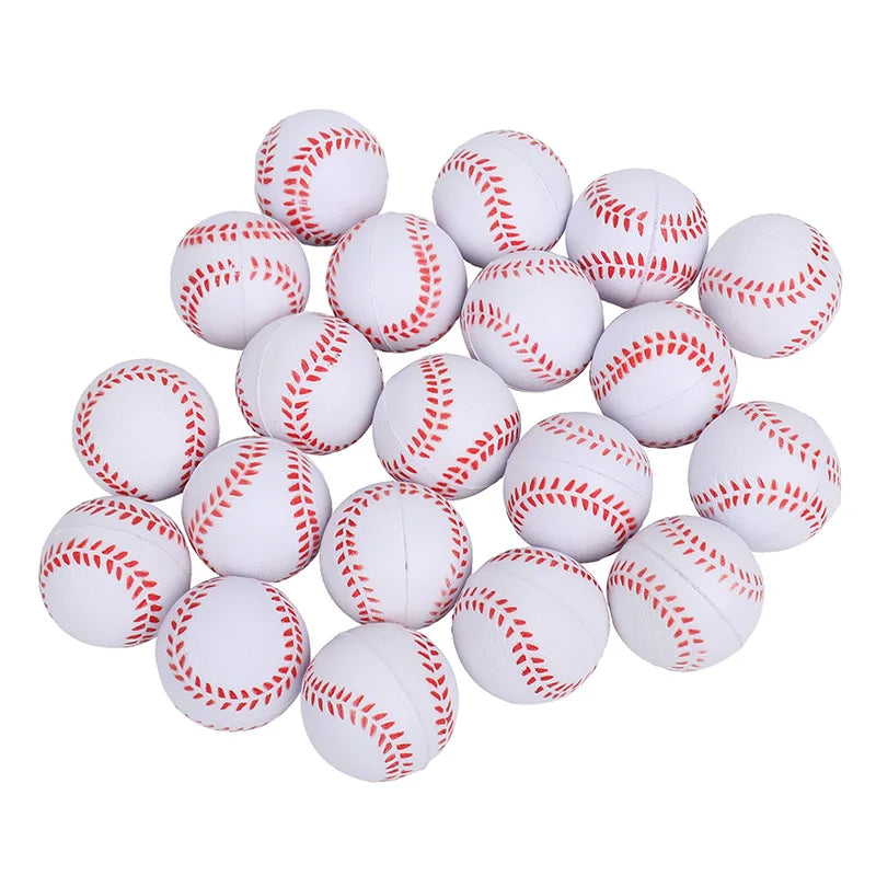 5/10Pcs Squeeze Ball Toy Kids Sports Theme Birthday Party Favors Goodie Pinata Filler Anti Stress Rubber Soccer Basketball Gifts