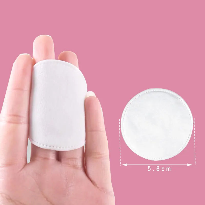 100Pcs Make Up Cotton Swabs Clean Nail Pads Artistic Soft Cleansing Pads Daily Cotton Supplies Face Cotton Makeup Removal Tool