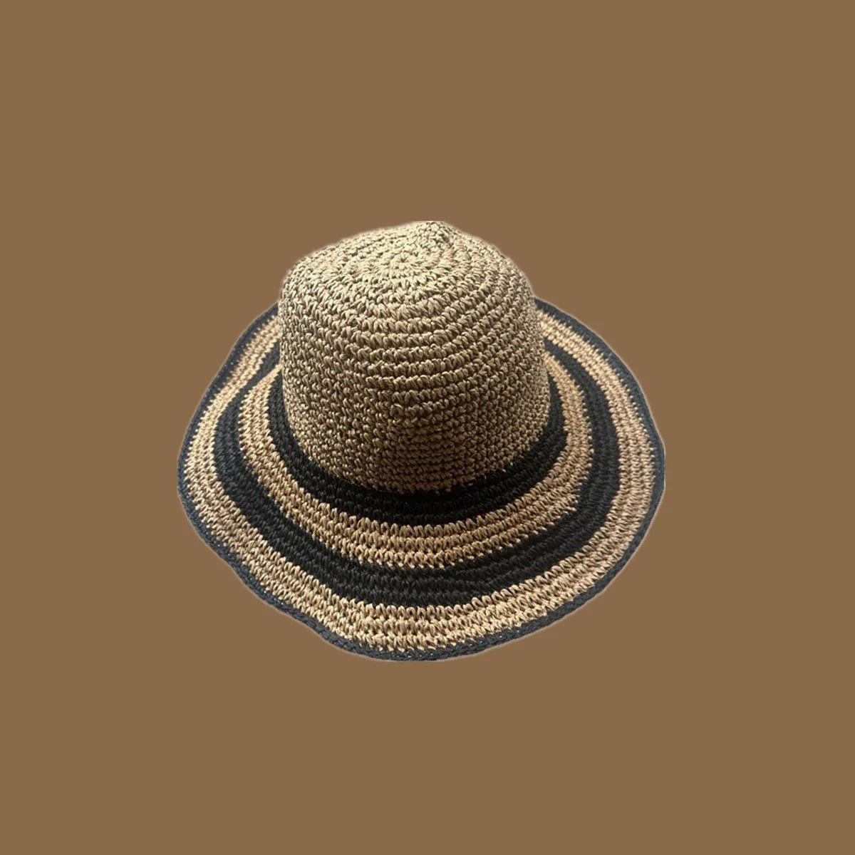 Korean Handmade Straw Hat For Women, Japanese Small fresh Sunshade Hat For Spring And Summer Outings, Sunscreen Hat