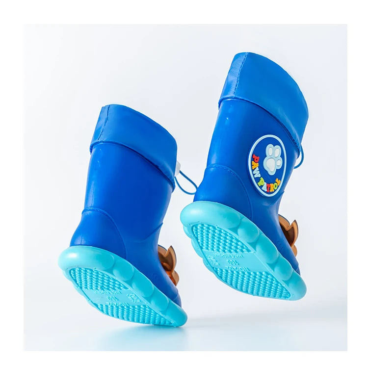 PAW Patrol Children Rain Boots Baby Boys Girl EVA Non-slip Outdoor Cartoon Dogs RainFashion Toddler Kids Outdoor Waterproo boots