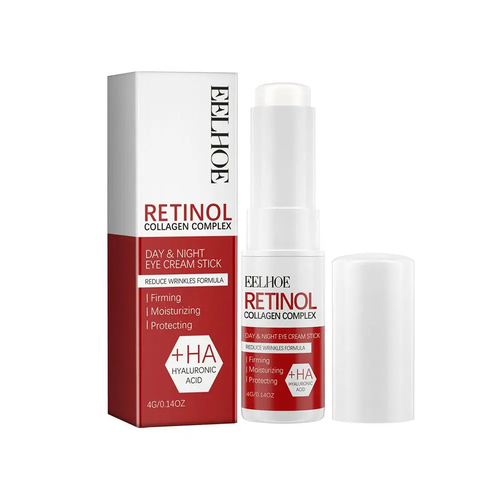 Retinol Eye Cream Stick Repair Dry Rough Eye Hydration Moisturizing Brightening Anti Aging Reduce Fine Line Anti Wrinkle Eye Car