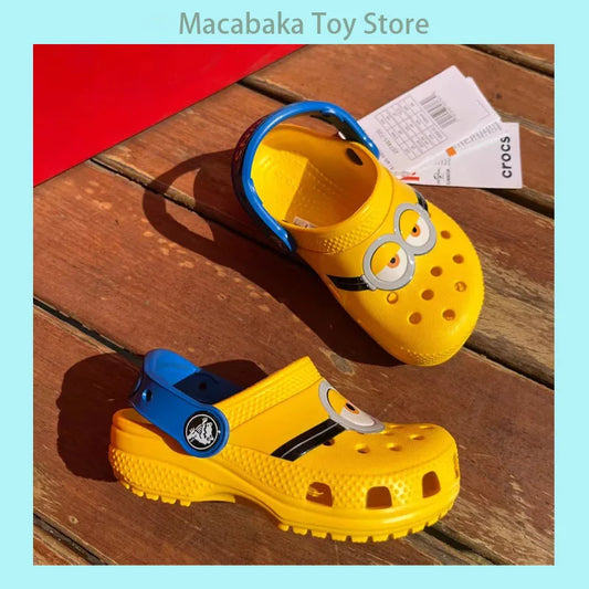 New Authentic Cartoon Characters Around Sandals Slippers Beach Shoes Super Light Soft Sole Eva Material Non-Slip Boys And Girls