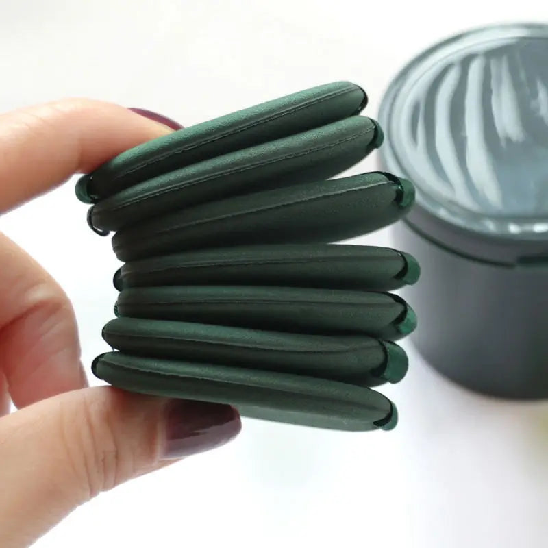 20pcs Strawberry Cosmetic Sponge Puff Double Side Soft Beauty Makeup Air Cushion Puffs Dry and Wet Use BB Cream Cosmetics Tools