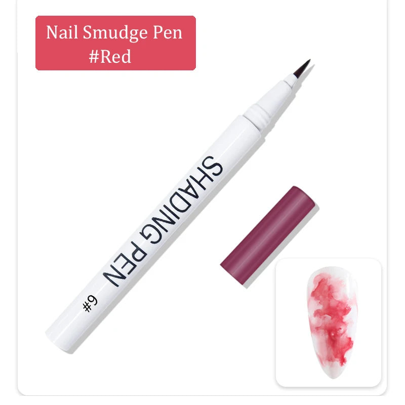 1Pc Nail Art Drawing Graffiti Pen Waterproof Painting Liner Brush DIY 3D Abstract Lines Fine Details Flower Nail Manicure Tools