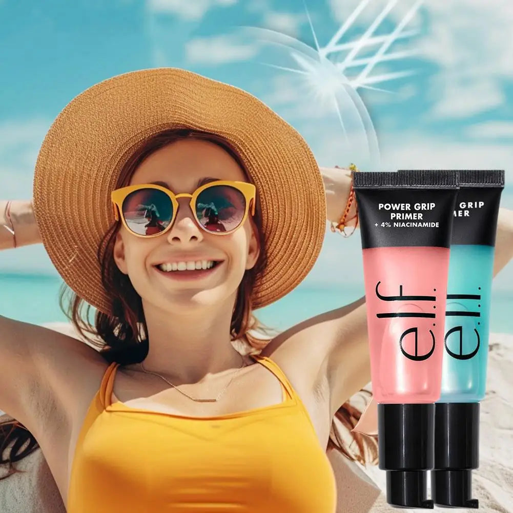 ELF Primer Gel 4% Niacinamide Brightening Hyaluronic Acid Moisturizing Pre-makeup Hydrating Wear Face Brighten Contour Makeup