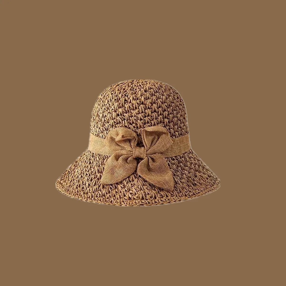 Korean Handmade Straw Hat For Women, Japanese Small fresh Sunshade Hat For Spring And Summer Outings, Sunscreen Hat