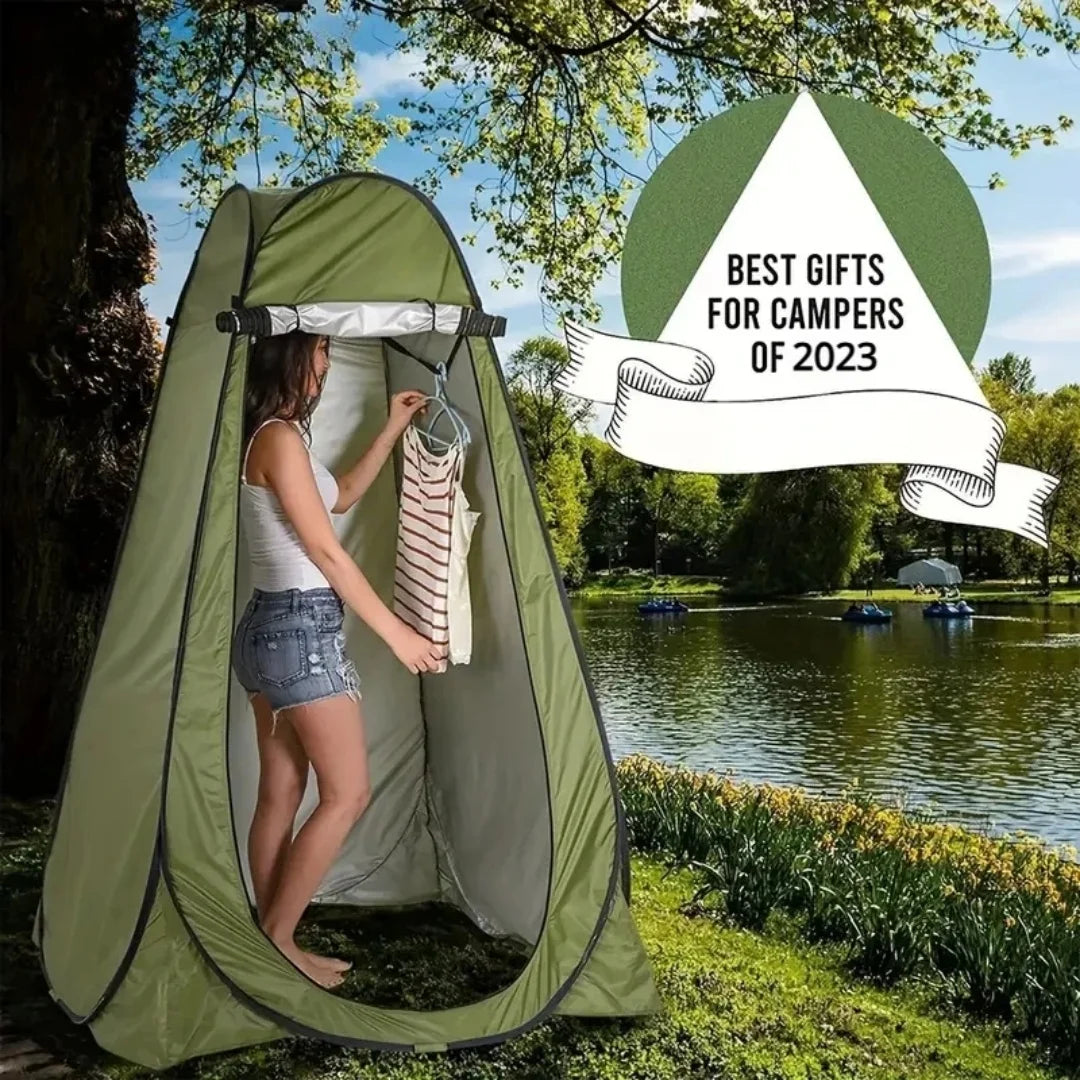 Outdoor bathing tent, portable camping toilet tent, changing tent, shower tent, dressing shelter, fishing tent, thermal tent