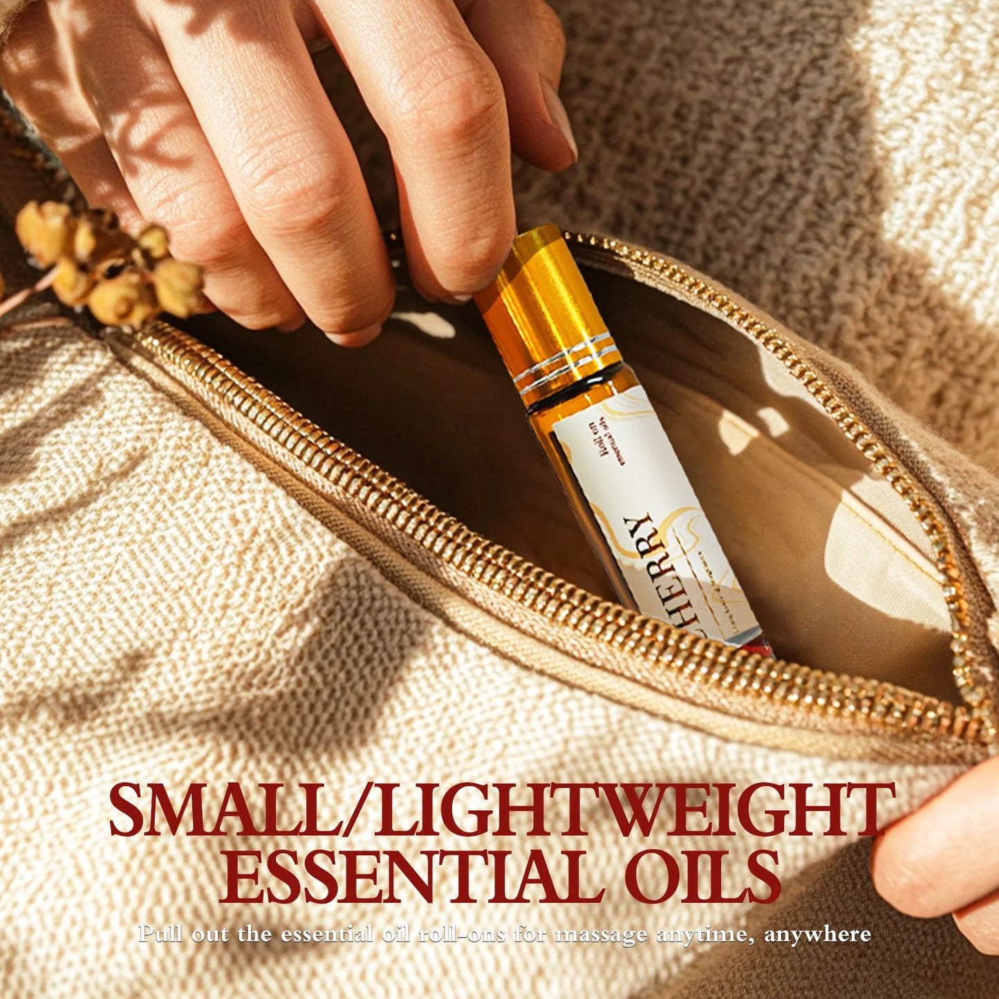 Perfume Essential Oils Roller Perfume Fragrance Long Lasting Roll-On Essential Oils Aromatherapy Gifts for Women 10ml/0.33fl.Oz