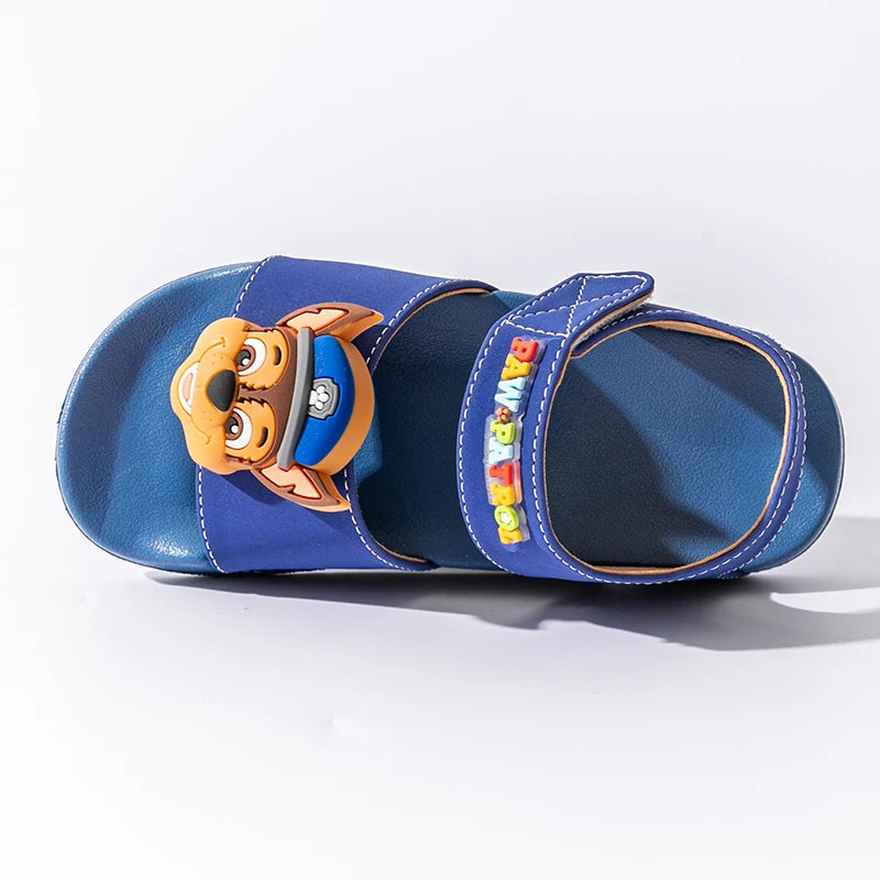 PAW PATROL genuine boys and girls sandals summer new children's beach shoes non-slip soft sole light sandals