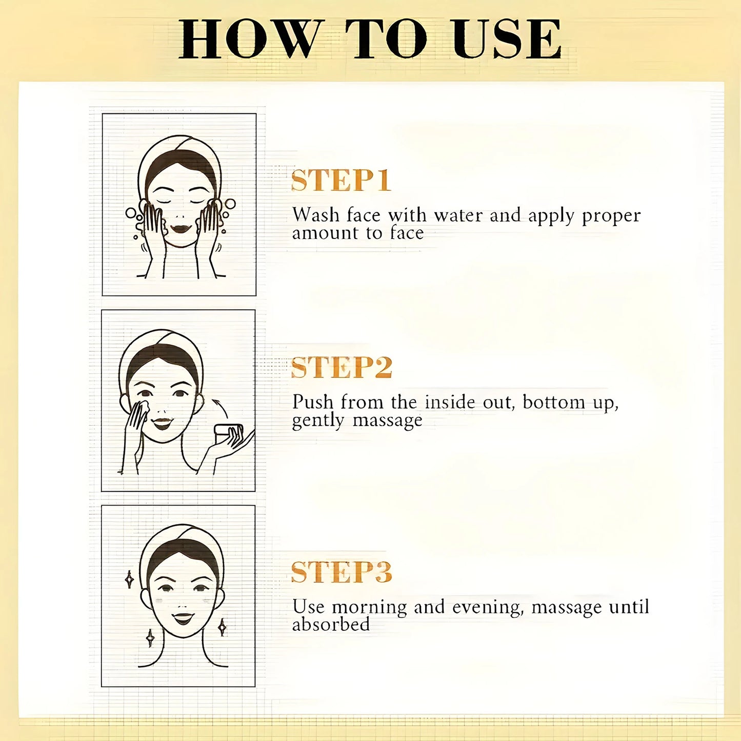 Retinol Cream Promotes Skin Elasticity and Luster Nourishing Nourishing and Locking Moisture to Improve Skin Texture