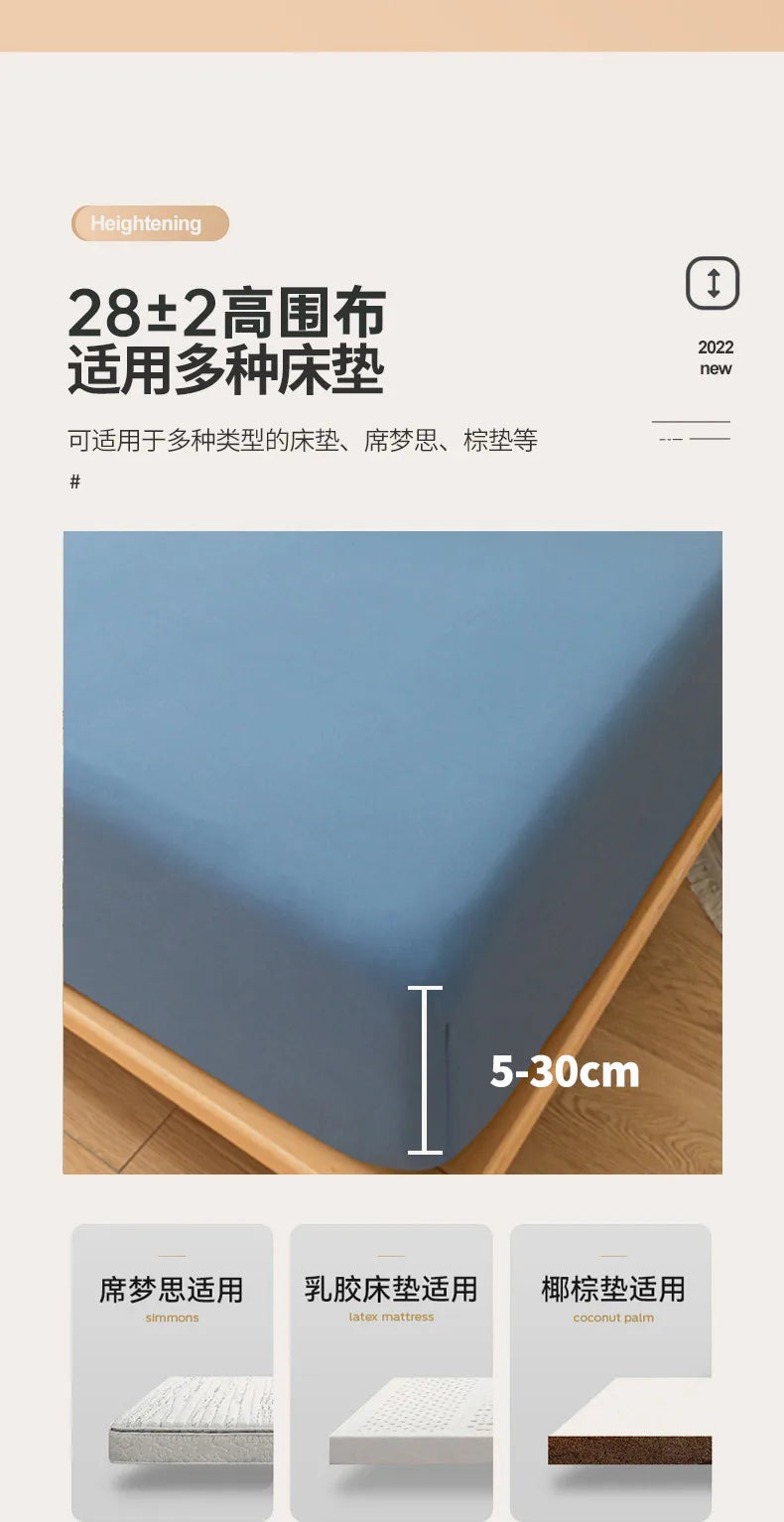 Fitted Sheet - Hotel Quality - Ultra Soft & Breathable - Brushed Microfiber - Deep Pocket - Cooling Fitted Sheet