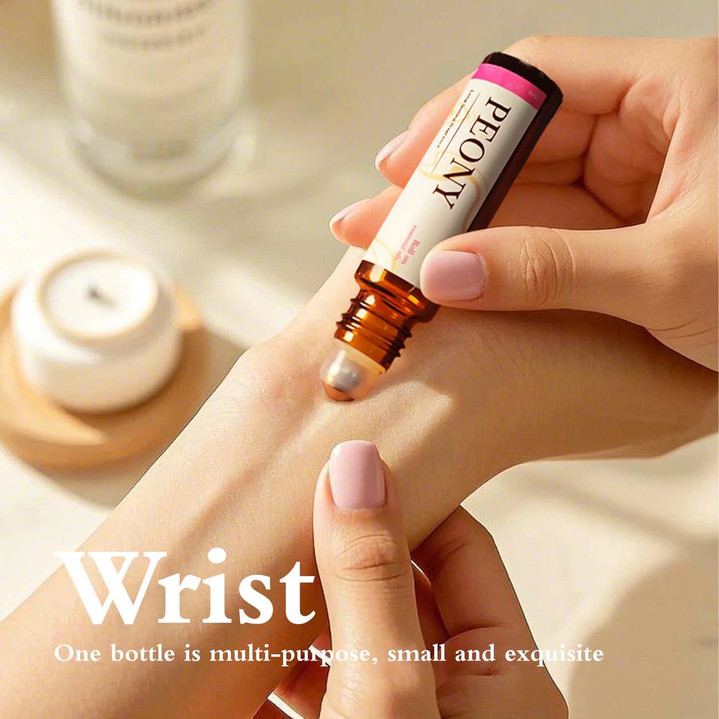Perfume Essential Oils Roller Perfume Fragrance Long Lasting Roll-On Essential Oils Aromatherapy Gifts for Women 10ml/0.33fl.Oz