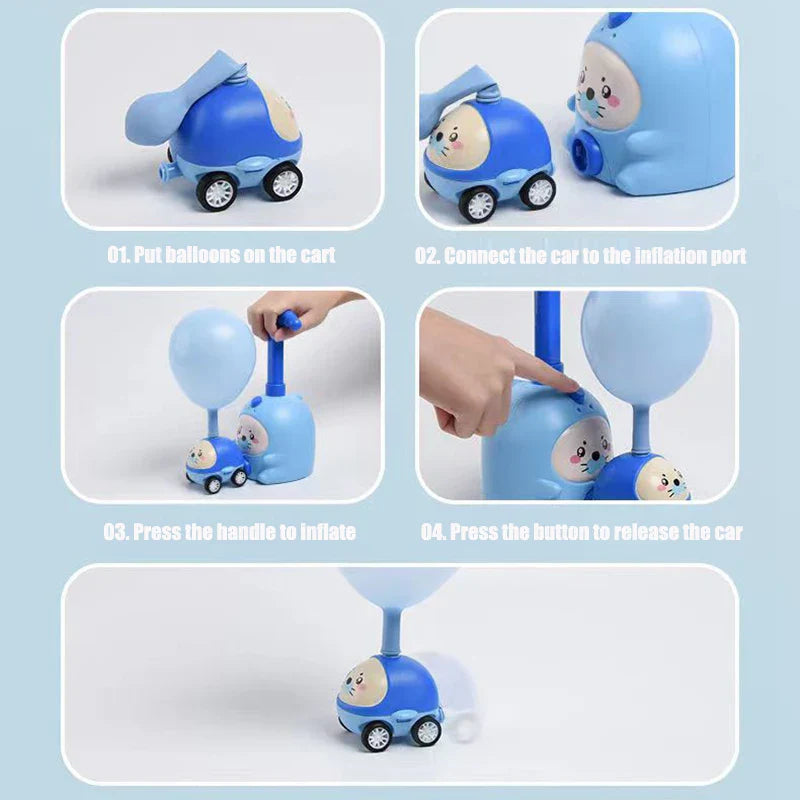 Flying Balloon Educational Game for Children Multivariant-4