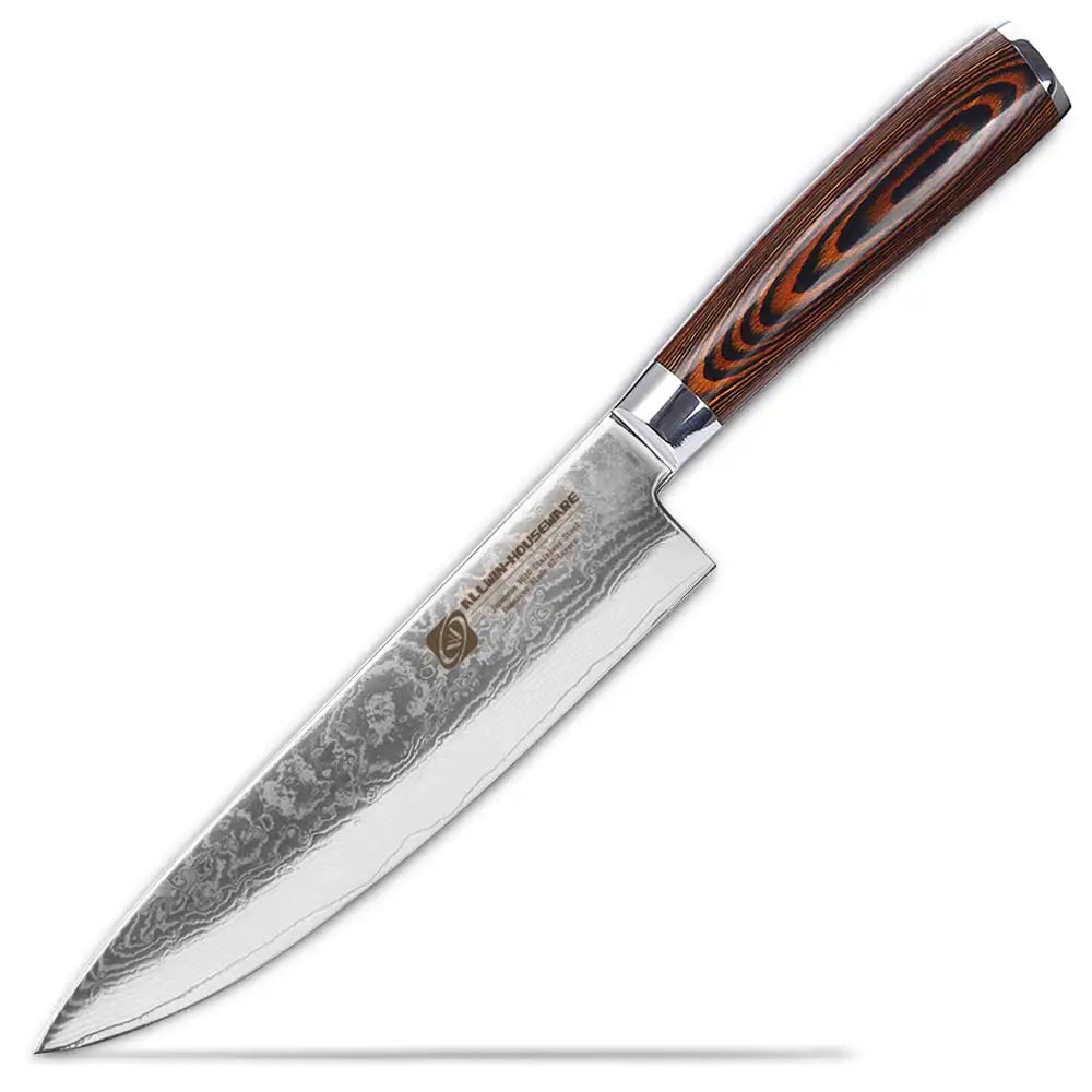 Damascus Kitchen Knives Tanto Fruit Santoku 67 Layers Knives Utility Handmade Chef Knife Japanese Vg10 Facas De Cozinha