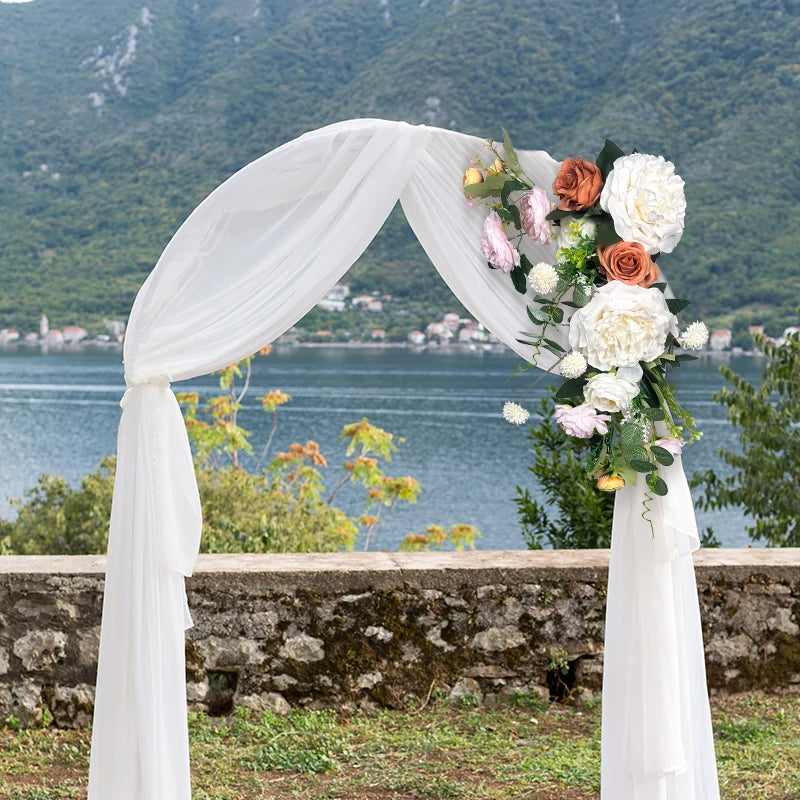 Artificial Flowers For Wedding Decoration Welcome Sign Decor Flower Guid Sign Wedding Props Floral Arrangement Flower Row