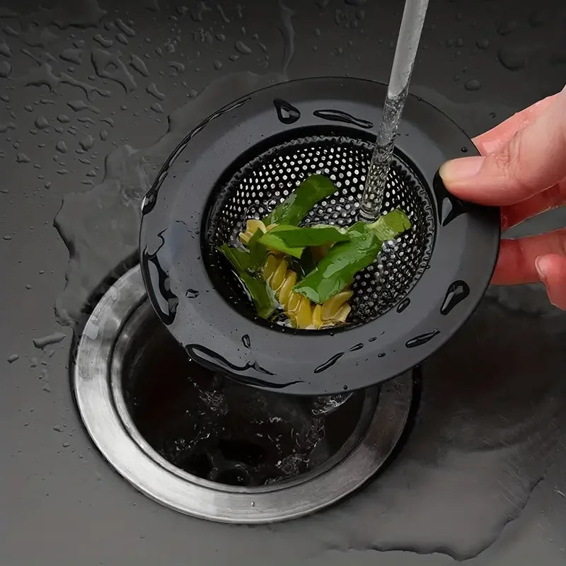 2Pcs Kitchen Sink Filter Stainless Steel Mesh Sink Strainer