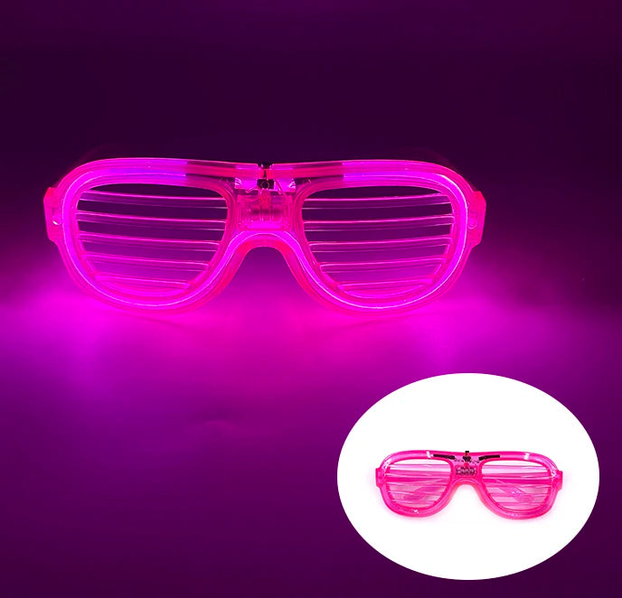 LED Just Married Glasses Wedding Bride To Be Surprise Gift Couple Glasses Souvenirs Glowing Heart Glasses Married Sunglasses