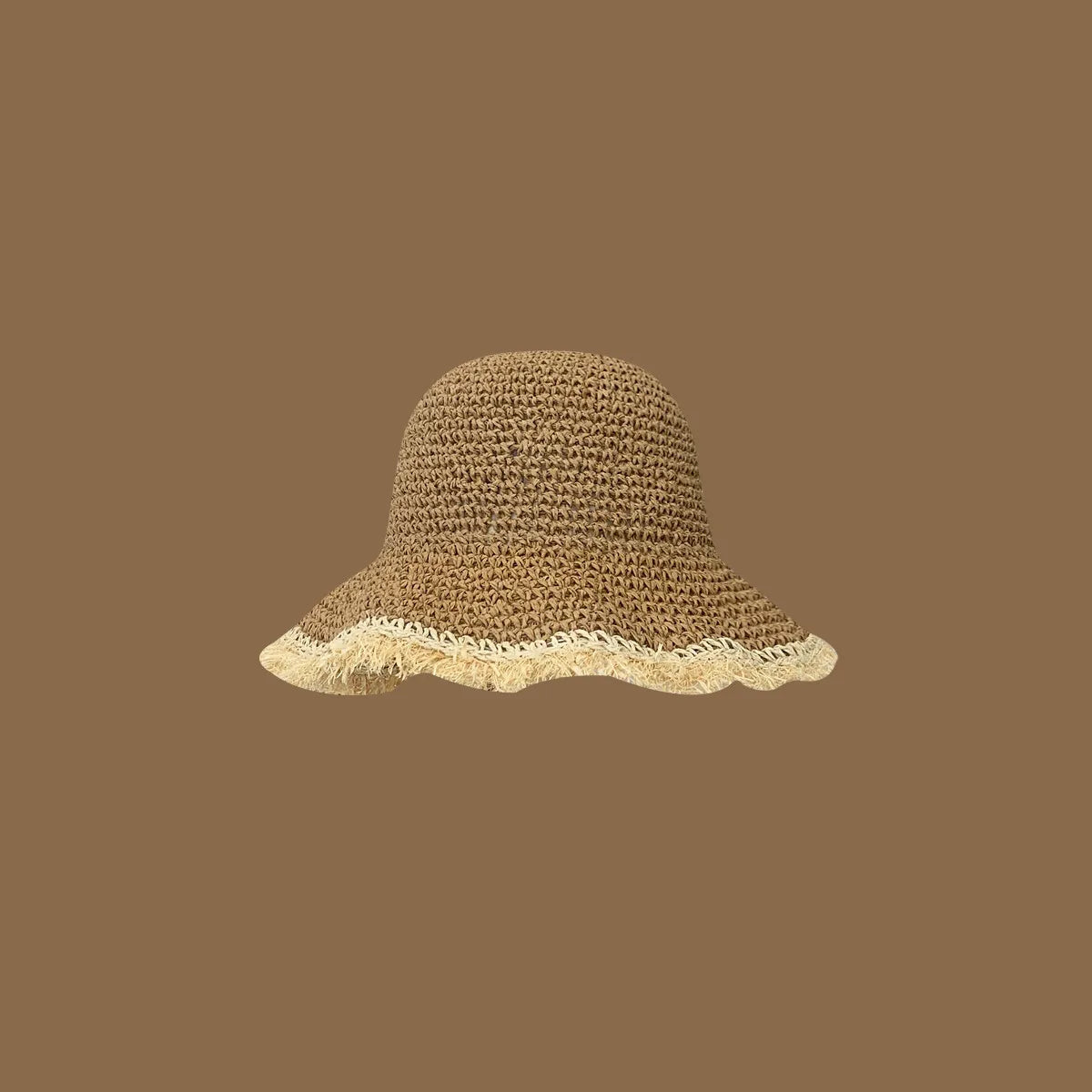 Korean Handmade Straw Hat For Women, Japanese Small fresh Sunshade Hat For Spring And Summer Outings, Sunscreen Hat