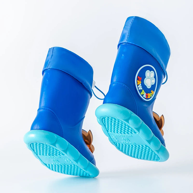 PAW Patrol Children Rain Boots Baby Boys Girl EVA Non-slip Outdoor Cartoon Dogs RainFashion Toddler Kids Outdoor Waterproo boots