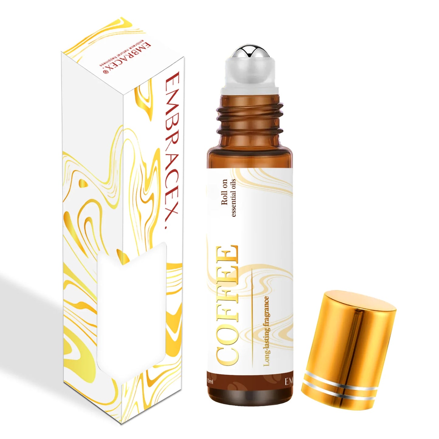 Perfume Essential Oils Roller Perfume Fragrance Long Lasting Roll-On Essential Oils Aromatherapy Gifts for Women 10ml/0.33fl.Oz