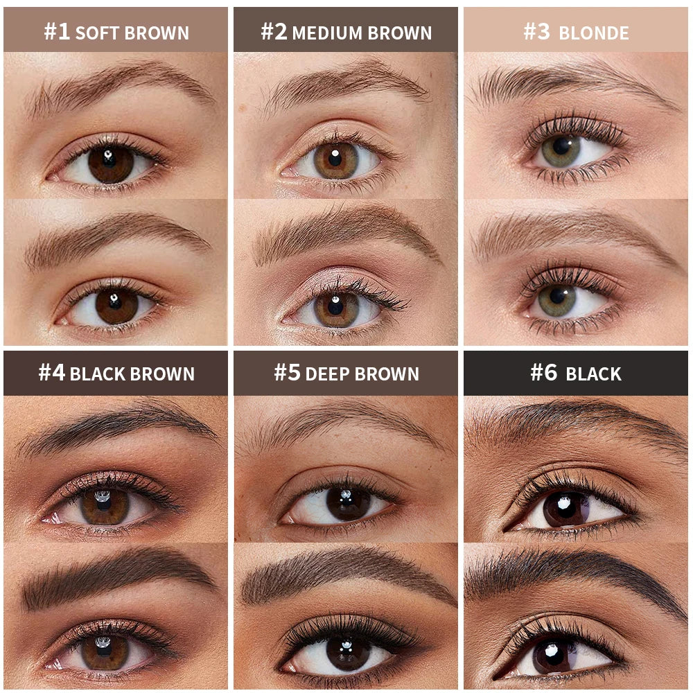 Superfluff Volumizing Brow Mousse Eyebrow Gel Thick Eyebrows Tint Tinted Brow Gel Multiple Color Long-Lasting Waterproof Makeup