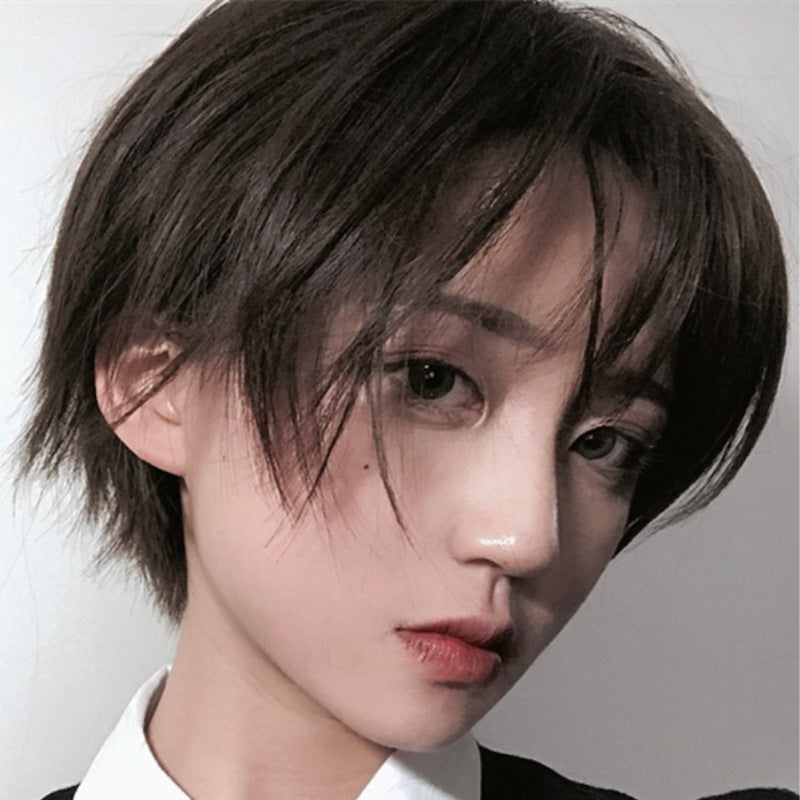 Short Straight Wigs-2