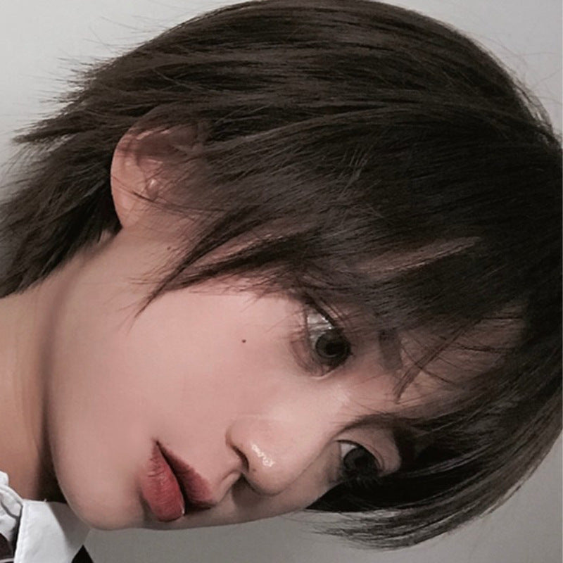 Short Straight Wigs-3