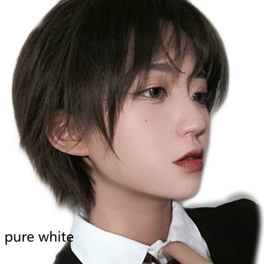 Short Straight Wigs-10