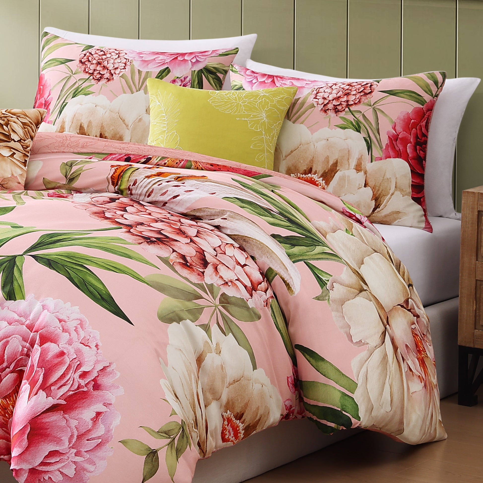 Bebejan Spring Forever 5 Piece Reversible Comforter Set-2