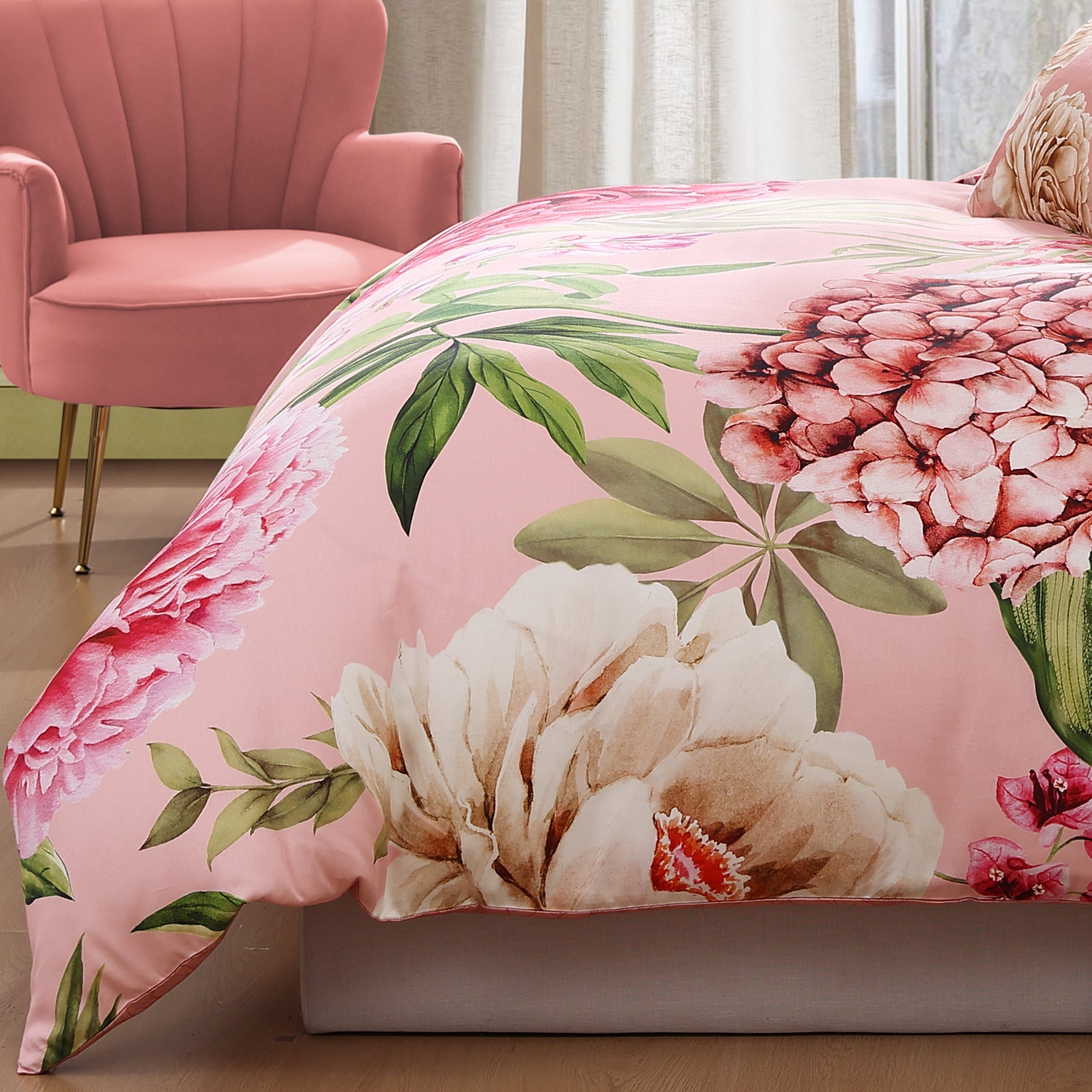 Bebejan Spring Forever 5 Piece Reversible Comforter Set-3