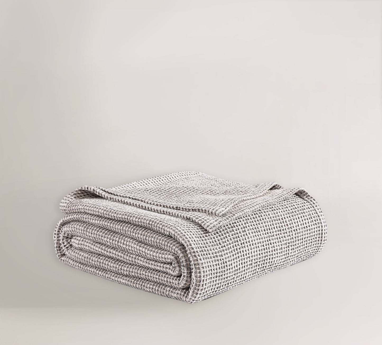 Organic Washed Waffle Blanket-2