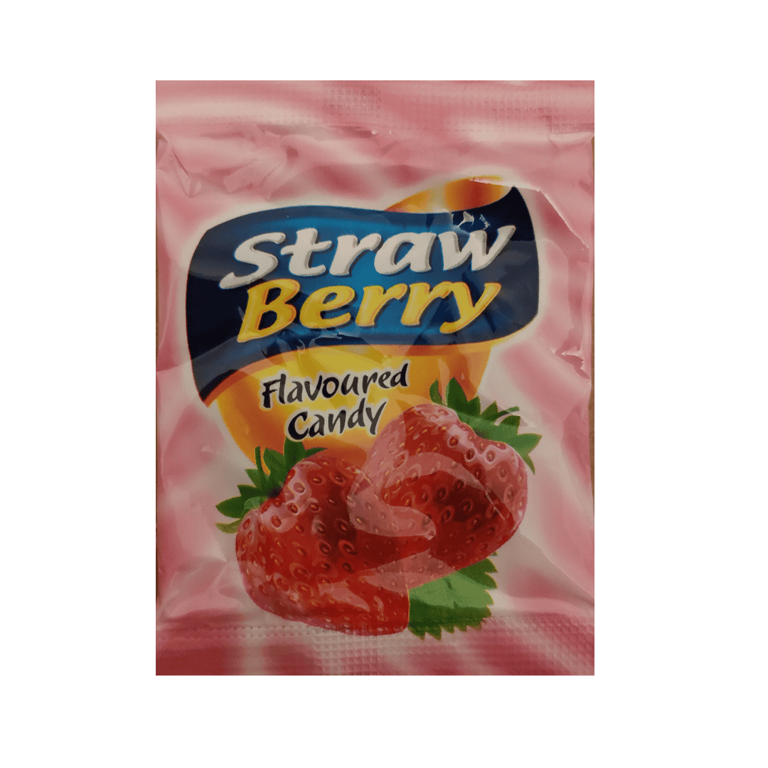 Straw Berry Candy Pack of 10-0
