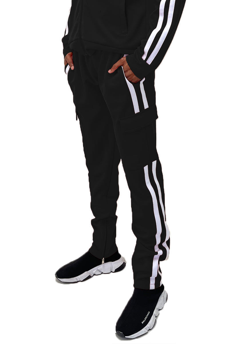 Two Stripe Cargo Pants-4