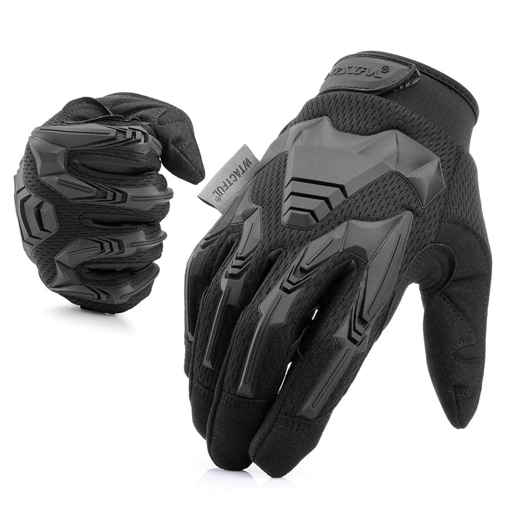 Paintball Bicycle Rubber Protective Anti-Skid Glove-0