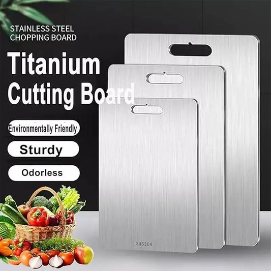 Titanium Stainless Steel Cutting Board-0