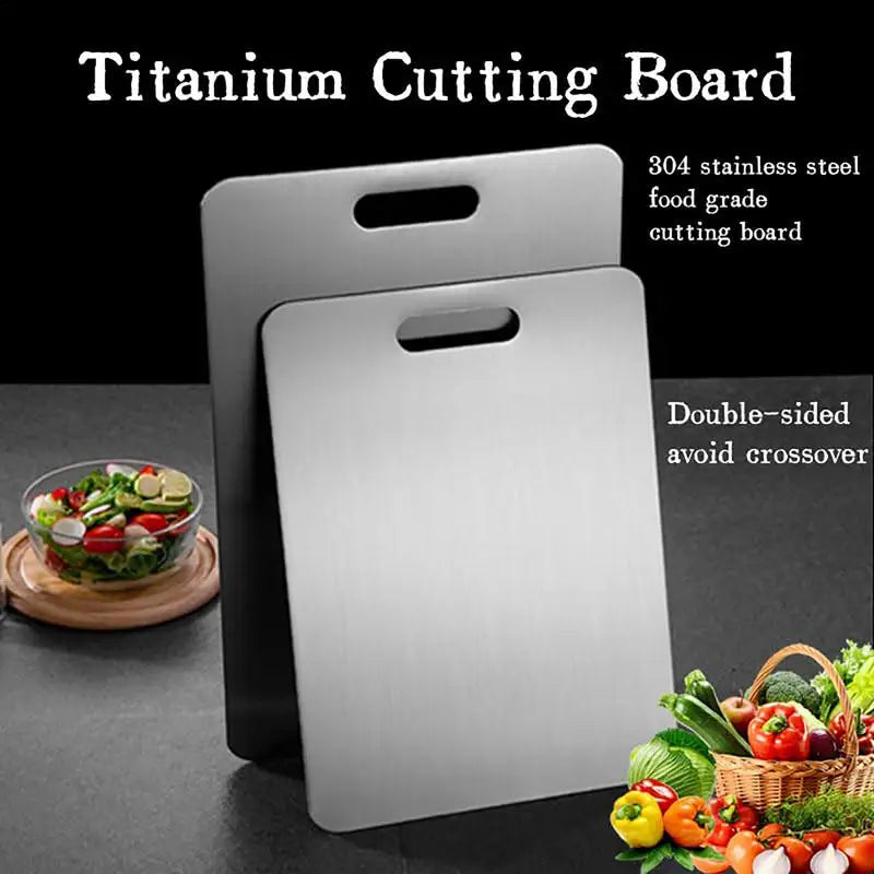 Titanium Stainless Steel Cutting Board-4