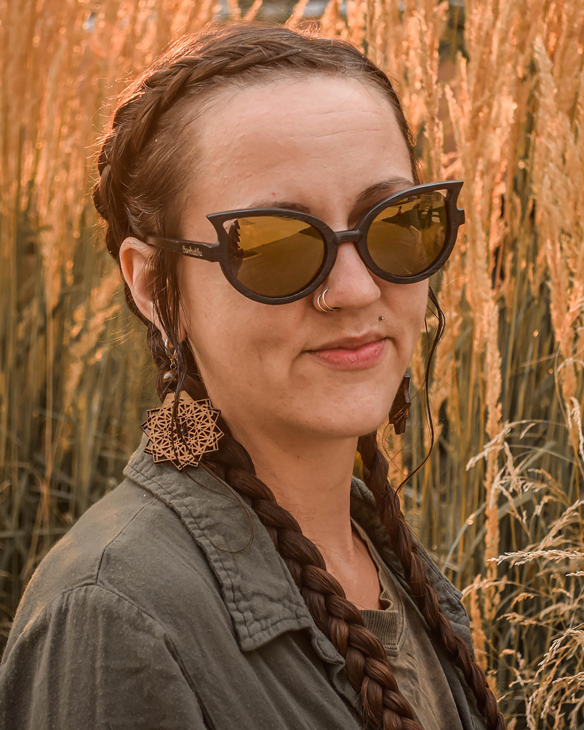 Unicornio | Polarized Bamboo Sunglasses-1