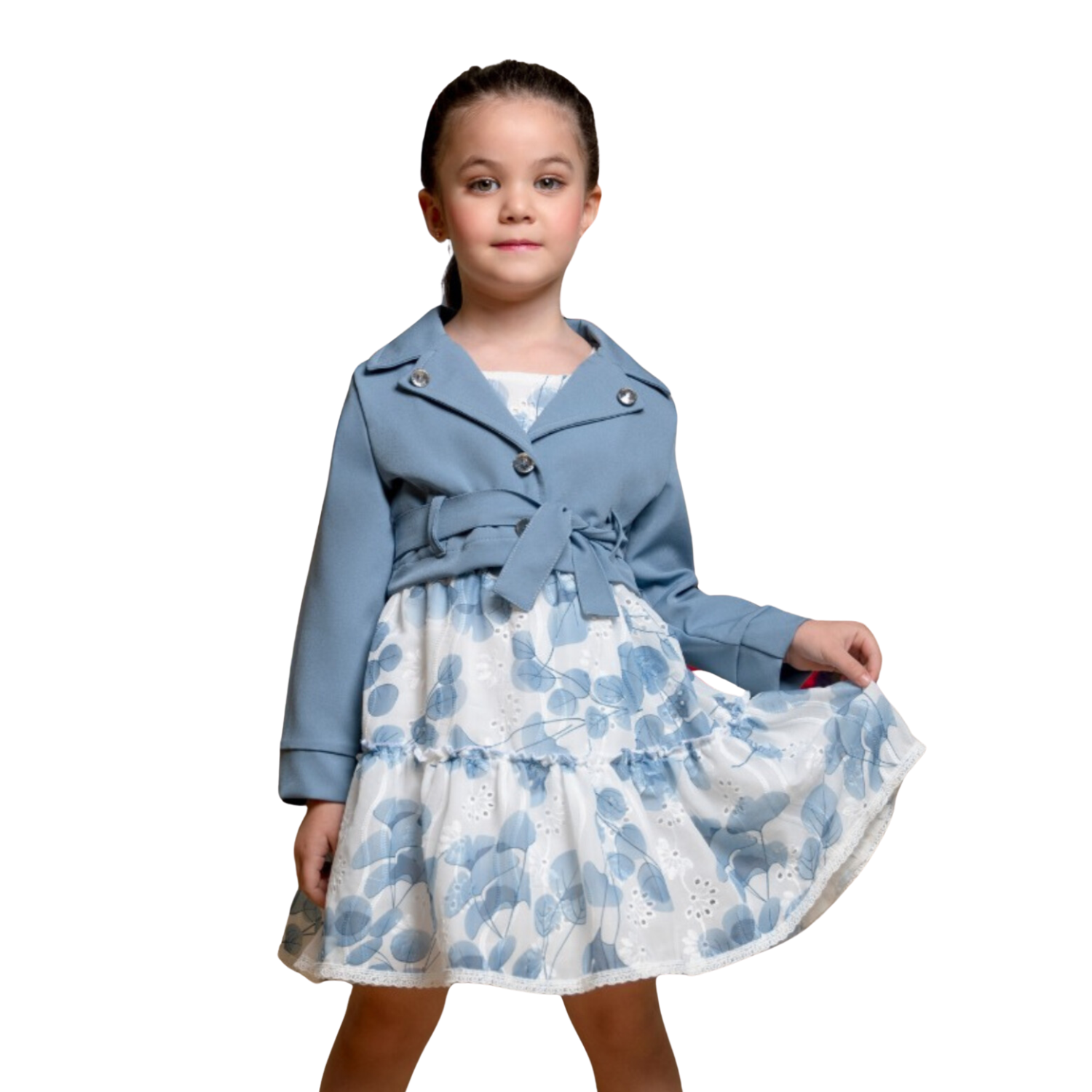 Swanky Sweetheart Girls Casual Set-0