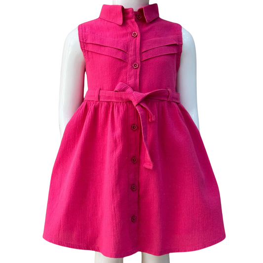 Solar Serenity's Cotton Girl Dress-0