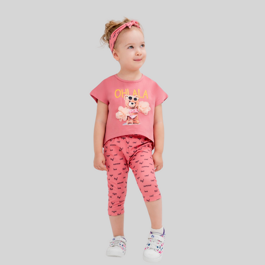 OhLaLa Girls Casual Set-0